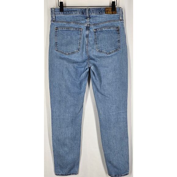 MADEWELL 9" HIGH-RISE SKINNY Women's Blue Jean Pant Size 28 - Picture 2 of 16